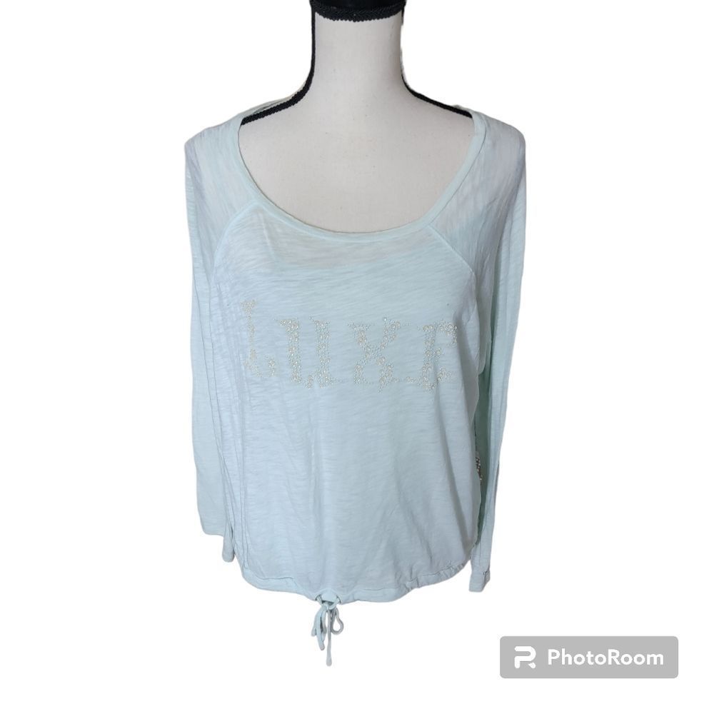 Juicy Couture Lightweight Sheer Pullover with Bling. Size XL.